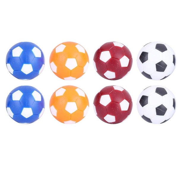 VGEBY1 Table Soccer Ball Tabletop Soccer Ball Table Game 8pcs Replacement Ball