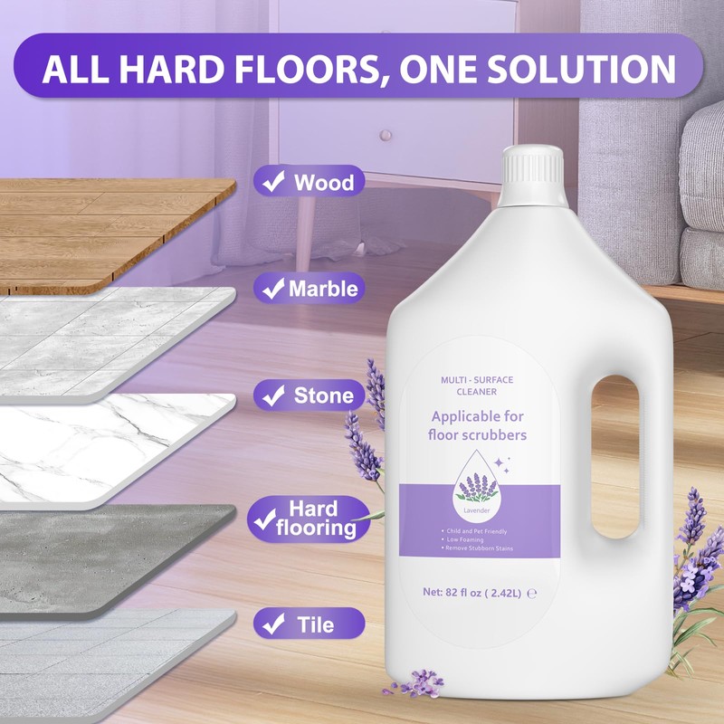 ZORAST 82 FL OZ/2.42 L Lavender Scented Floor Cleaning Solution