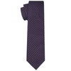 KissTies Mens Plum Tie Purple Solid Necktie Wedding Ties +