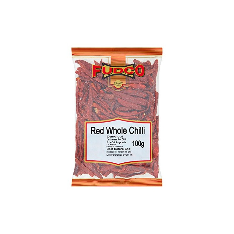 Fudco Red Whole Chilli, 100g