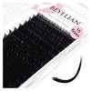 BEYELIAN Flat Eyelash Extension, Ellipse Lash Extensions 0.15 C Curl