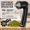 Mamba Lite 0.75g Black All-Plastic Head USB Electric Herb Grinder.