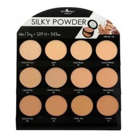 Base en Polvo Italia Deluxe Silky Powder Tono 06 Medium Beige 10g