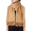 MODOCER Women's Wool Shawl Scarf Pashmina Wrap Shawls Thick Soft