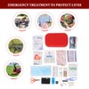 Portable Emergency Aid Kit Home Outdoor Car Emergency Survival Treatment