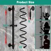 Brass Shower Slide Bar with Handheld Shower Head, Adjustable Height