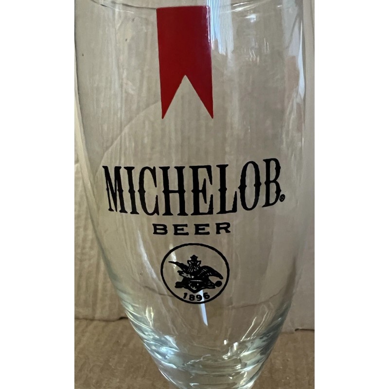 Michelob Vintage Michelob Beer 7-3/4" Stemmed 10 fl oz Pilsner