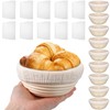 Irenare 10 Pcs Bread Banneton Proofing Basket Round Dough Sourdough