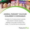 NaturesPlus Animal Parade Calcium, Vanilla Sundae Flavor - 90 Animal-Shaped
