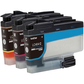Brother LC4043PKS 3 Pack of Standard Yield Cyan, Magenta and Yellow Ink Cartridges