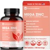 Mega Zinc Supplement, 50mg, 3-in-1 Zinc Complex, 100 Tablets -