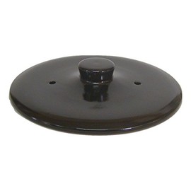 Banko Ware Ginpo Pottery, Chrysanthemum, For Rice Pots, Medium Lid (Inner Lid) (For Cooking 5 Servings)
