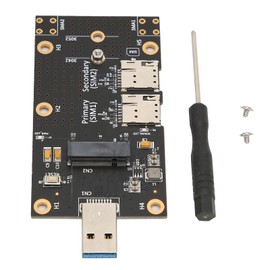 M.2 to USB 3.0 Adapter Push Connector for Dual SIM Card Slot Computer 3G/4G/5G Module
