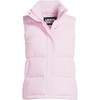 Lands' End Women's Max 600 Down Puffer Vest Large Pink