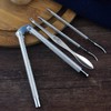 Artcome 8 Pcs Nutcracker Stainless Steel Nut Cracker Set -