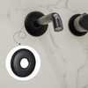 Isslly 2 Pack Shower Arm Flange, 2.5" Round Replacement Escutcheon