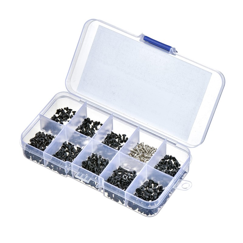 Yenghome 498 Pcs M2 M2.5 M3 Notebook Computer Laptop Screws