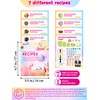 117 Pcs Gummy Bear Mold Silicone,with Candy Recipes、Droppers and Wrappers