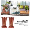 Sosoport 2 Large Ceramic Orchid Pots for Plants Drainage Holes