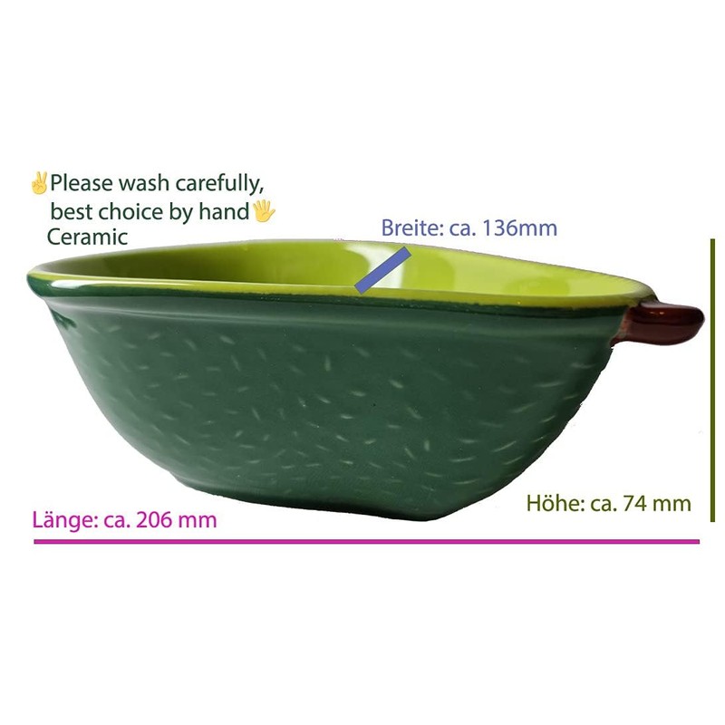 healthy & caring Premium Avocado Bowl Made of High Quality