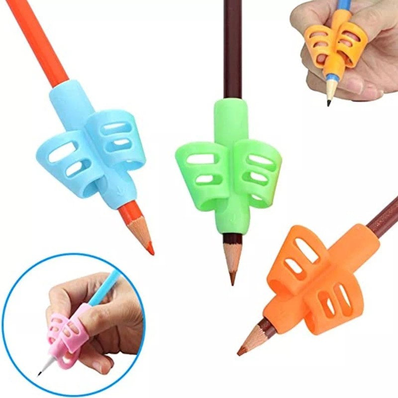 Veraly Corrector Escritura Para Niños Azul Verde Naranja 4 Pz