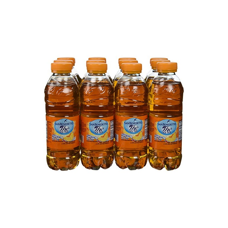San Benedetto Peach Ice Tea (Pack of 24) - 16.9