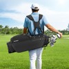 5 Way Golf Stand Bag with Full Length Dividers, Lightweight