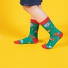 BISOUSOX Kids Soccer Socks Crazy Silly Funny Socks, Boys Baseball