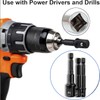 VitalBloom Socket Adapter Set Conversion Impact Socket Bit 0.25 inch