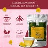Tealeaf & Co. Dandelion Root Tea with Dried Dandelion Root