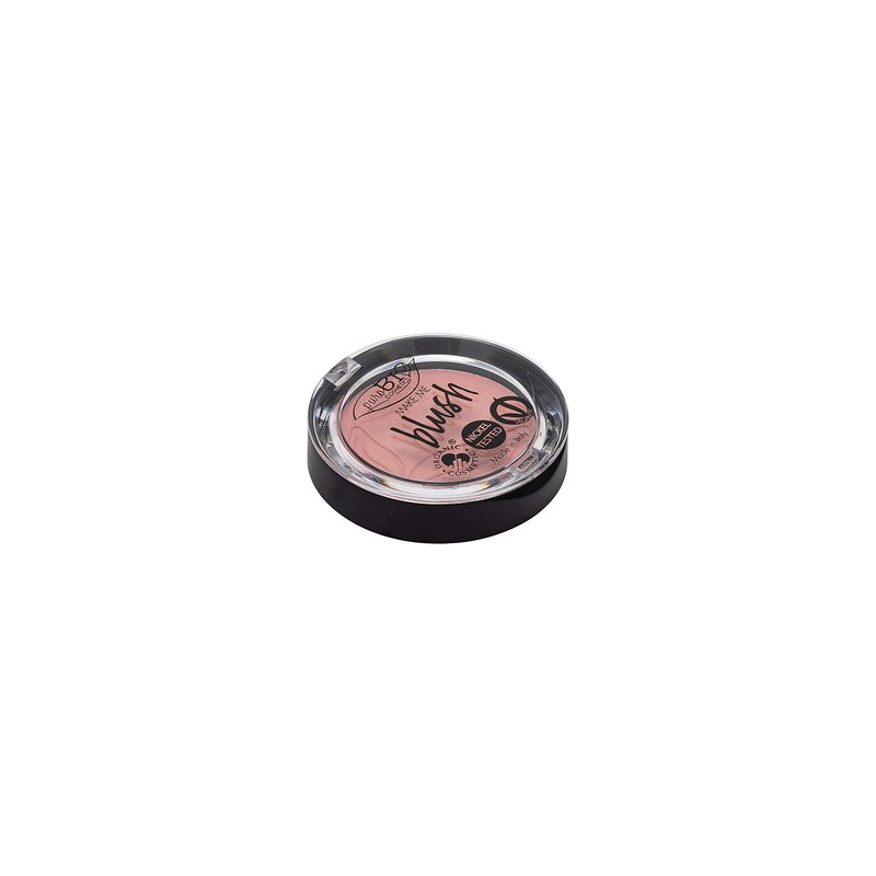 Compact Blush Pink Satin