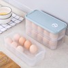 Stackable Egg Box for Fridge and Transport, 20 Eggs, 2