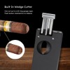 Caseti Urban Single Torch Flame Lighter, Built in Cutter, Built