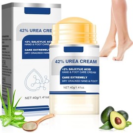 Crema para Pies, Exfoliante para Pies, Crema Hidratante con Urea 42 para Pies, Extra Strength Callus Remover Cream,Elimina Eficazmente Los Callos y...