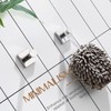 KOKOSIRI Robe Hooks for Bathroom Chrome Kitchen Hooks Hanging Hand