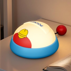 Night Light For Kids, Nightstand Lamp for kids, Smart Tap Control 3 Dimmable Soft Lighting, USB Recharge, Sense of Security Sleeping for Kids Bedroom, Nursery Nightlights, Cute Gifts for Girls & Boys