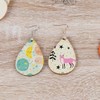 NYCEMAKEUP 70 Pcs/Set Unfinished Wooden Earrings Blanks Jewelry Pendants Making
