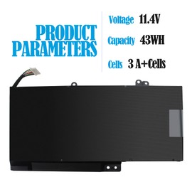 Ftenlyen NP03XL 761230-005 Battery for HP Envy X360 15-u011dx 15-u010dx 15-u110dx 15-u111dx 15-u473cl 15-u483cl 15-u363cl Pavilion X360 13-a010dx 13-a012dx 13-a110dx 13-a113cl 13-a013cl 43Wh 11.4V