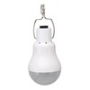 LED Solar Bulb Light Portable ABS and PC 150LM White