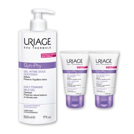 Uriage Dermal Daily Feminine Cleanser 500ml+50ml 2pcs / 유리아쥬 진피 데일리 여성청결제 500ml+50ml 2개