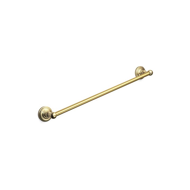 Designers Impressions Royal Series Brushed Brass 24" Towel Bar: MBA7721
