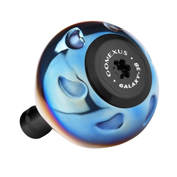 Gomexus T41 Reel Handle Knob, Titanium Daiwa Type S, Shimano