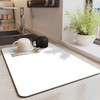 Draining Mat, Diatomaceous Soil, Quick Drying Absorbent Mat, Dish Drying