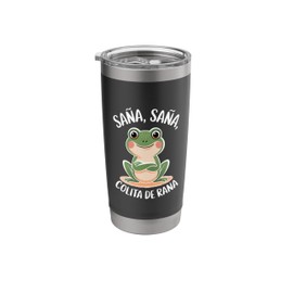 Frog Sana Sana Colita De Rana Cute Healing Rhyme Stainless Steel Insulated Tumbler