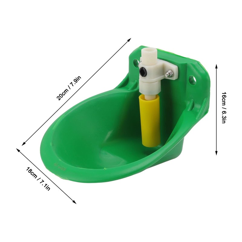 Xiuganpo 1 Litre Automatic Drinking Bowl, Large Horse Drinker, Easy