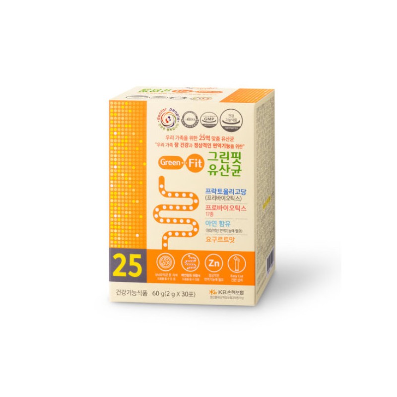 Dr. People 그린핏유산균 3박스 온가족 3중 복합유산균 Green Fit Probiotics