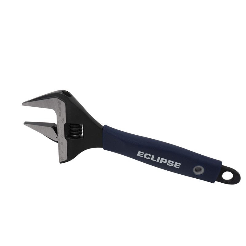 Spear & Jackson ADJW10WJ Wide Jaw Adjustable Wrench, Blue, 10-Inch