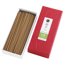 Asayu Japan Juniper Incense Sticks, Approx. 80 Pieces (40 g), 13.5 cm Length, Traditional Smoke, Made in Japan, for Yoga, Zen Meditation and Relaxation