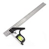300MM Combination Square Length Depth Angle Measuring Ruler Stainless Steel