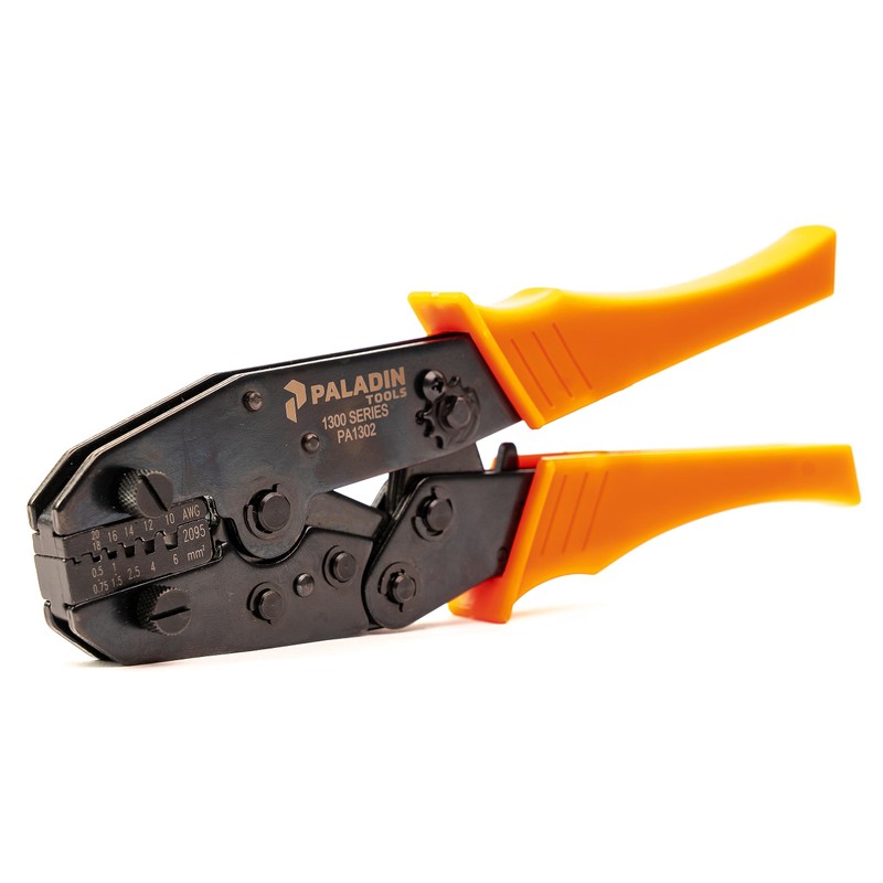 Paladin Tools PA1302 Professional Crimping Tool Frame, Six Ratchet Gear
